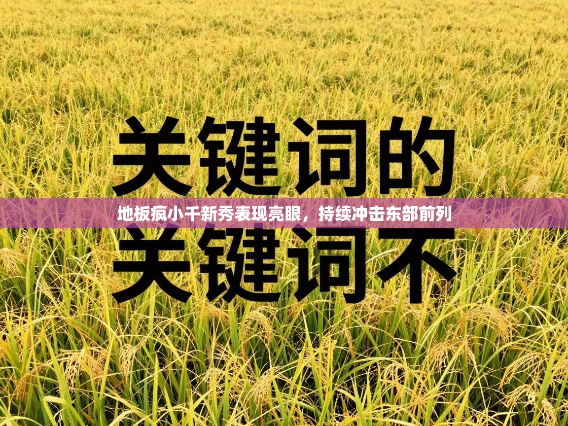 地板疯小千新秀表现亮眼，持续冲击东部前列  第1张